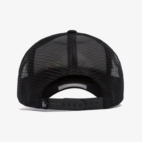 Back of Hashira Trucker - Black