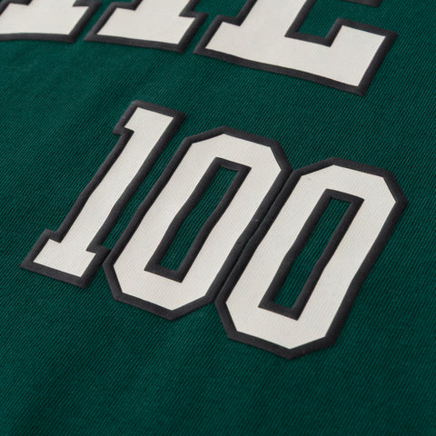 100 puff print on Junior T-Shirt - Green