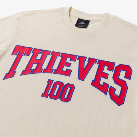 Thieves logo on Junior T-Shirt - Cream