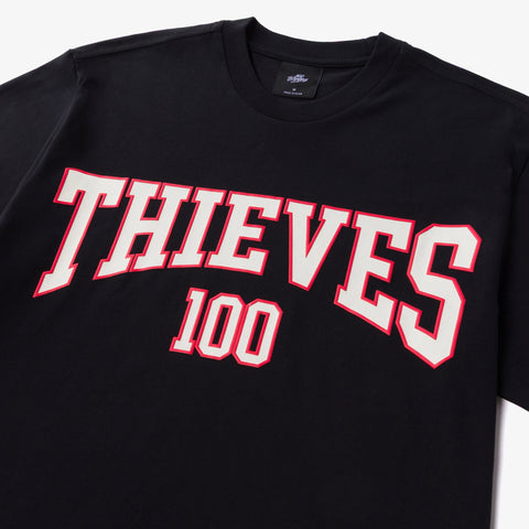 Thieves logo on Junior T-Shirt - Black
