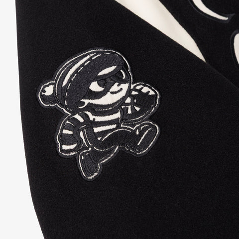 Thief on Senior Varsity Jacket - Black