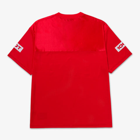 Back of Football Jersey - Red