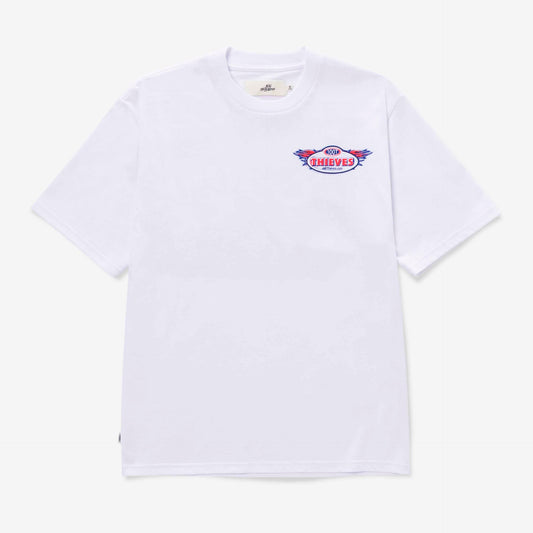 Front of Race Tee - White