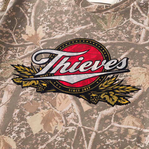 front graphic on Real Tree Tee
