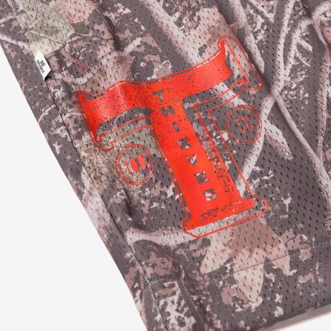 screenprint on Real Tree Mesh Short