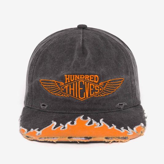 Front of 6 Panel Unstructured Snapback