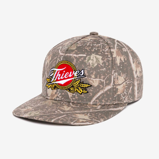 Side of 3D Embroidered Real Tree Snapback