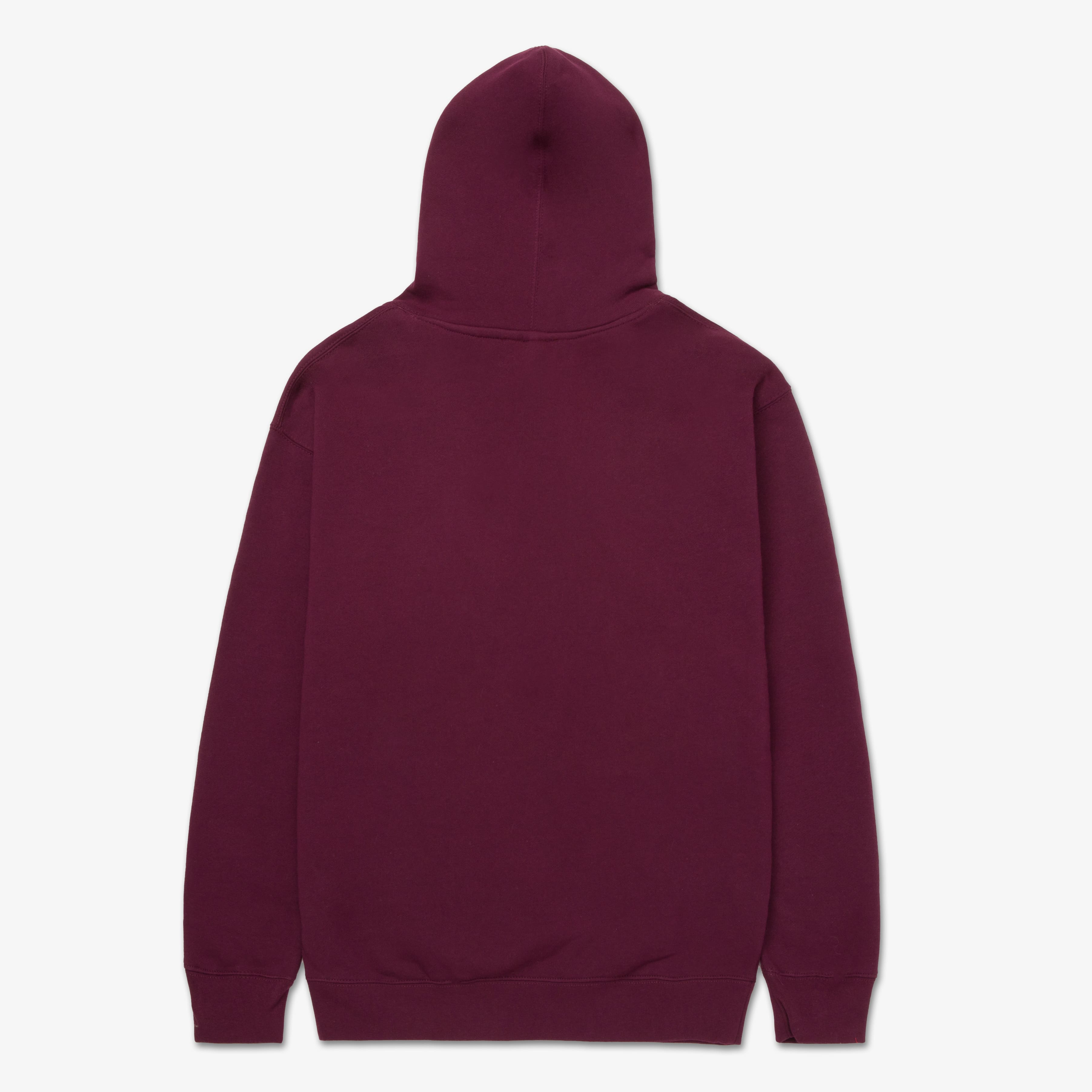 Plain shop maroon hoodie