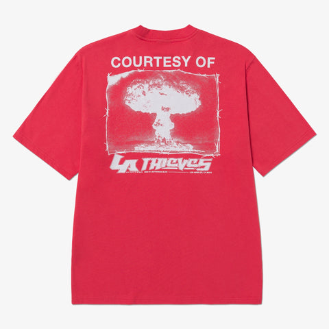 Back of Exothermic T-Shirt - Red