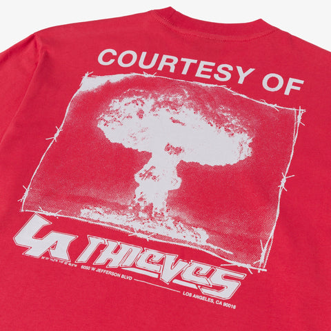 Back of Exothermic T-Shirt - Red