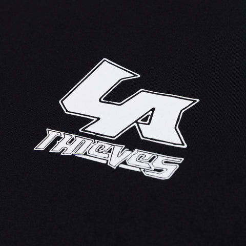 logo on chest of Exothermic T-Shirt - Black