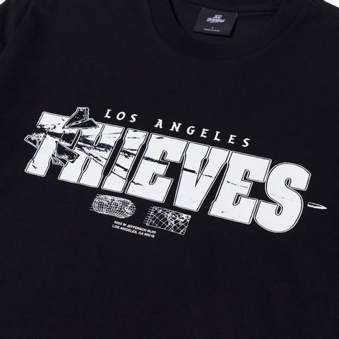 logo on Balistic T-Shirt - Black