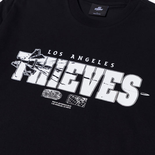 logo on Balistic T-Shirt - Black