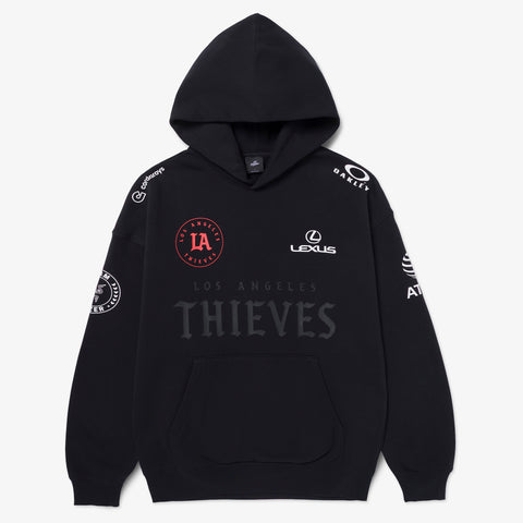 Front of LAT Official Hoodie '26 - Black