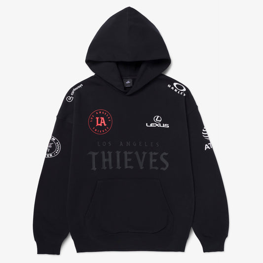 Front of LAT Official Hoodie '26 - Black