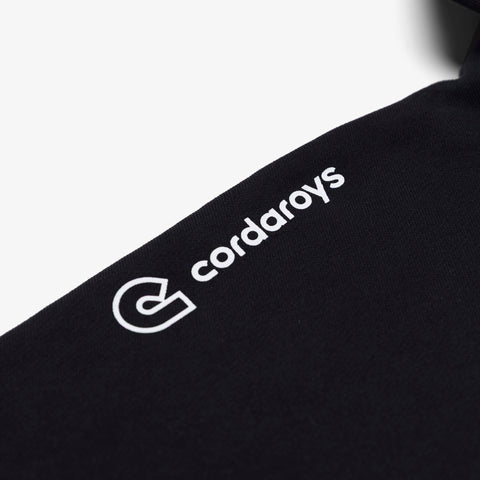 cordaroys logo on LAT Official Hoodie '26 - Black