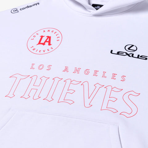 logos on front of LAT Official Hoodie '26 - White