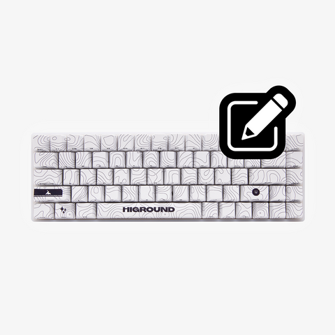 Signed HG base 65 Keyboard from 100T