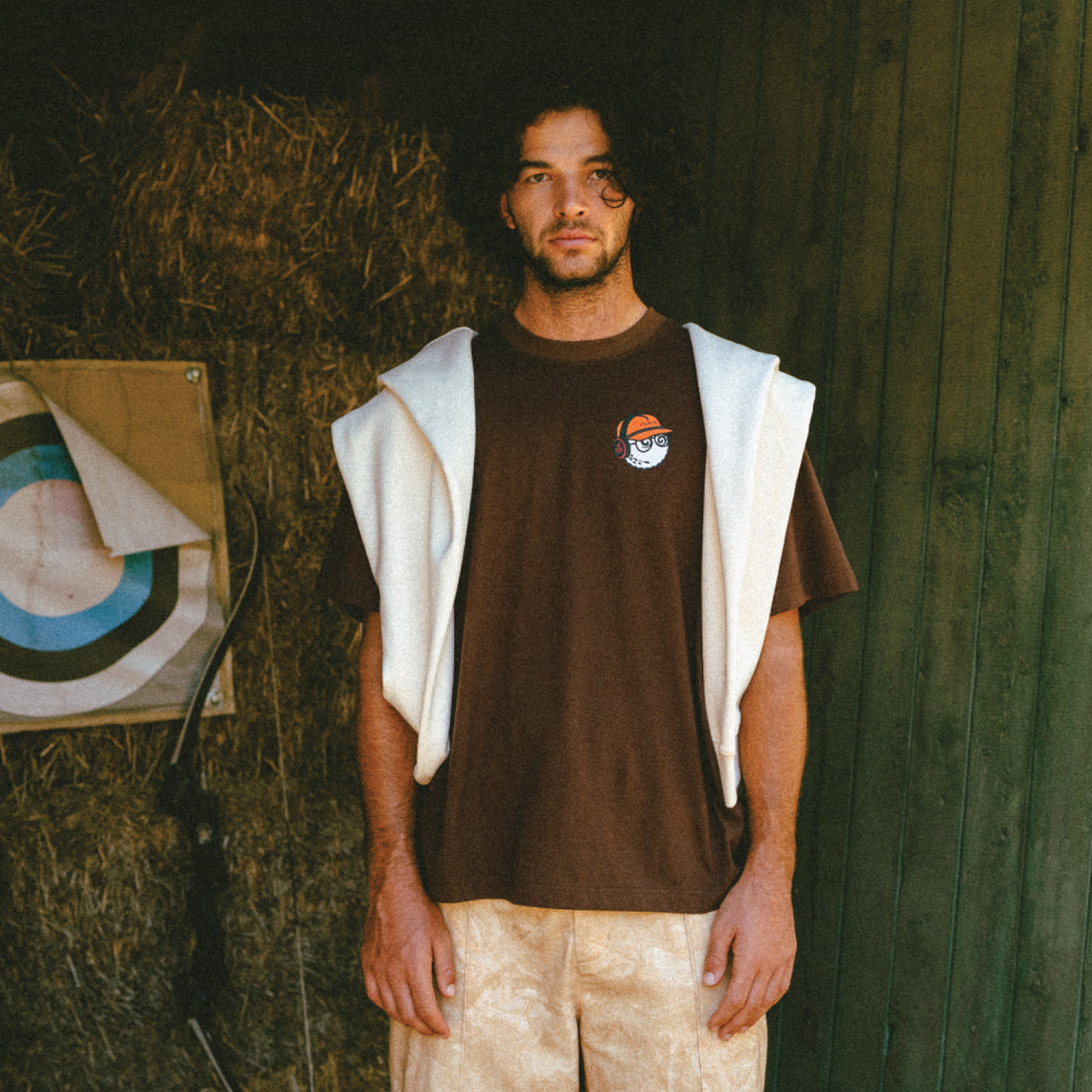 Malbon | Fishing Buckets Pocket T.Shirt - Black main image 0