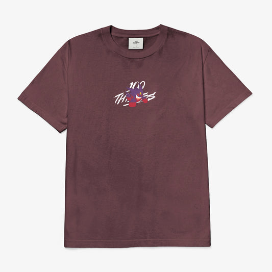 Mega Gengar T-Shirt - Mahogany