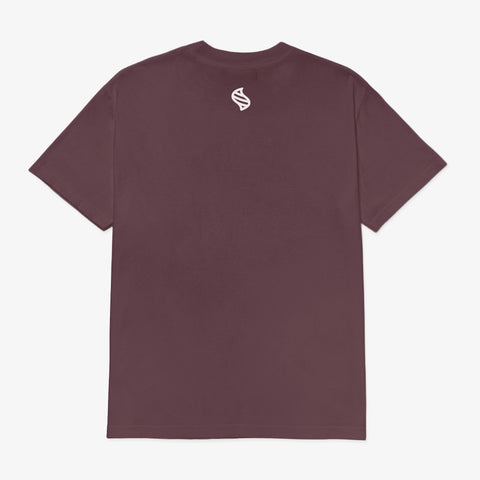 Back of Mega Gengar T-Shirt - Mahogany