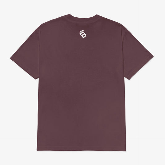 Back of Mega Gengar T-Shirt - Mahogany