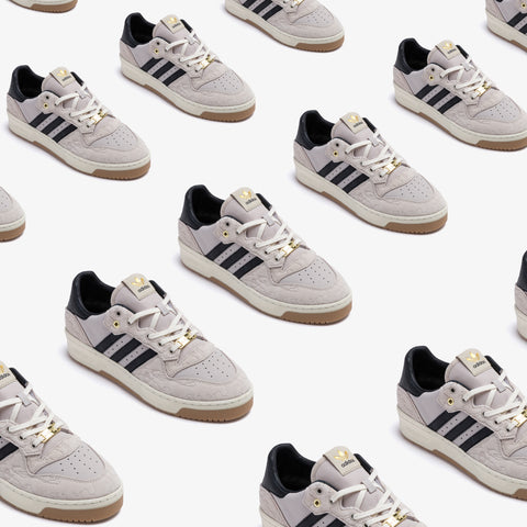 Nadeshot Rivalry Adidas Sneakers lined up