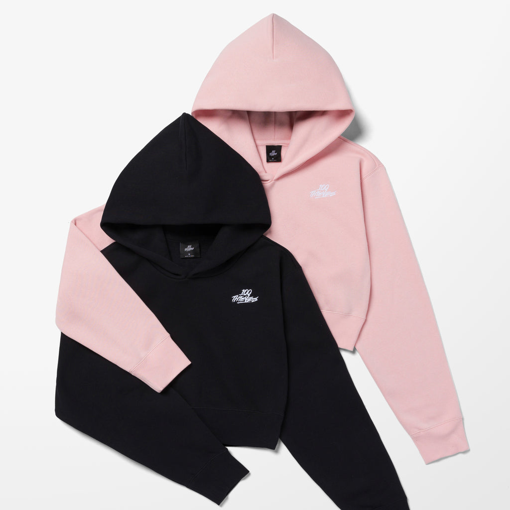 Noir Botanica No. 1.2 Women's Crop Hoodie