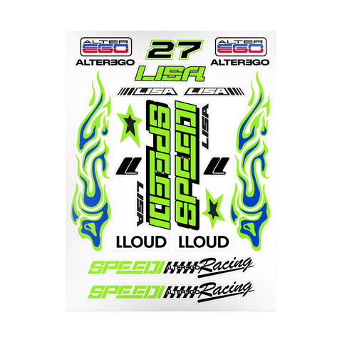 Alterego Speedi Sticker Pack