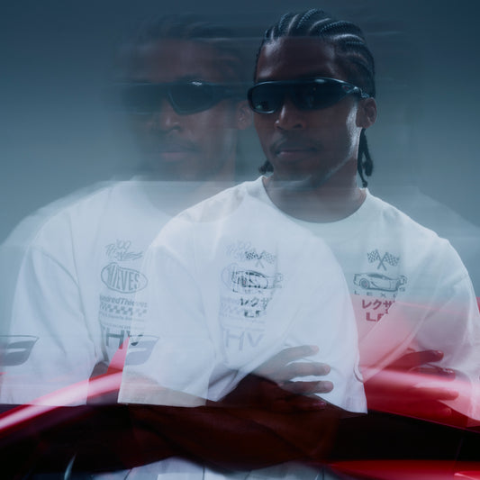 Model in Lexus LFA T-shirt