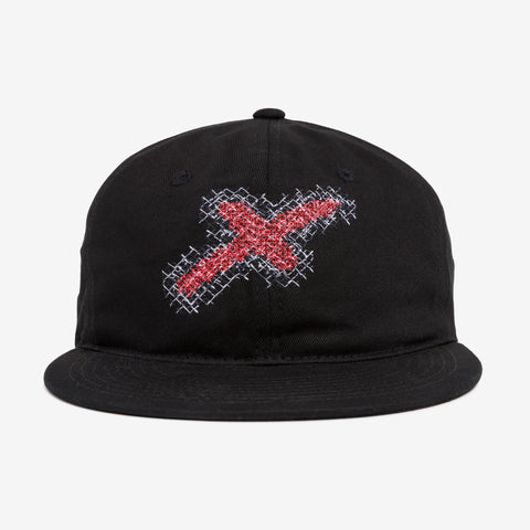 Front of Static Connection Hat - Black