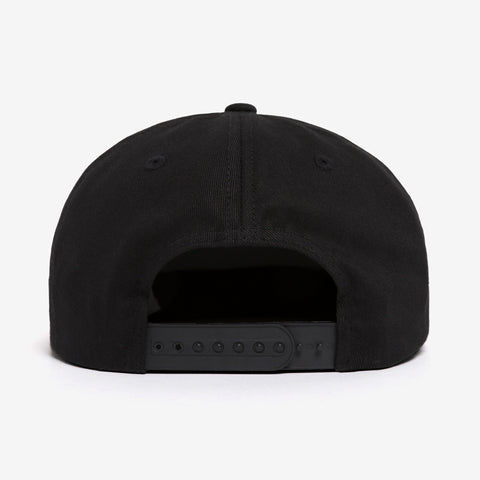 Snapback detail on Static Connection Hat - Black