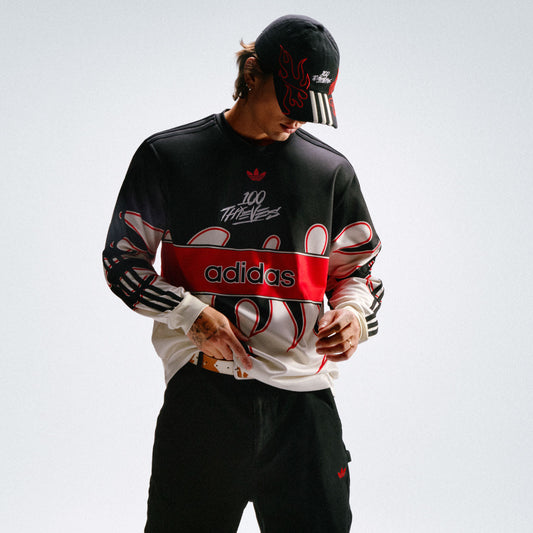 vinnie in adidas Originals Long Sleeve Jersey