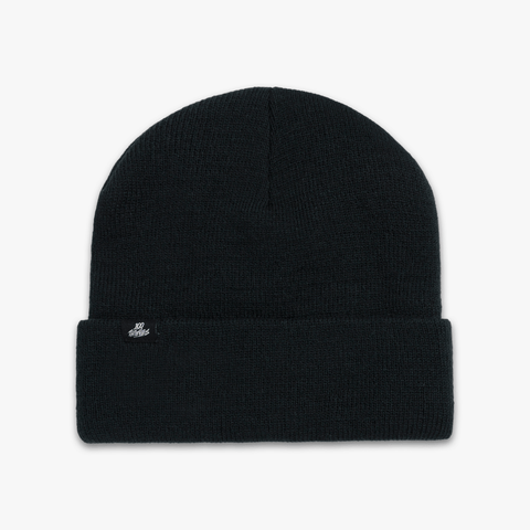 Front of Foundations FW'24 beanie black