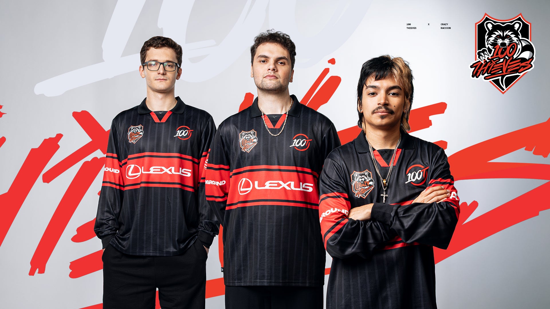 100 Thieves x Crazy Raccoon Partnership - Press Release
