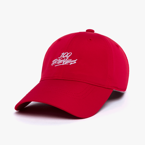 side of Foundations FW'24 Tech Hat - Red