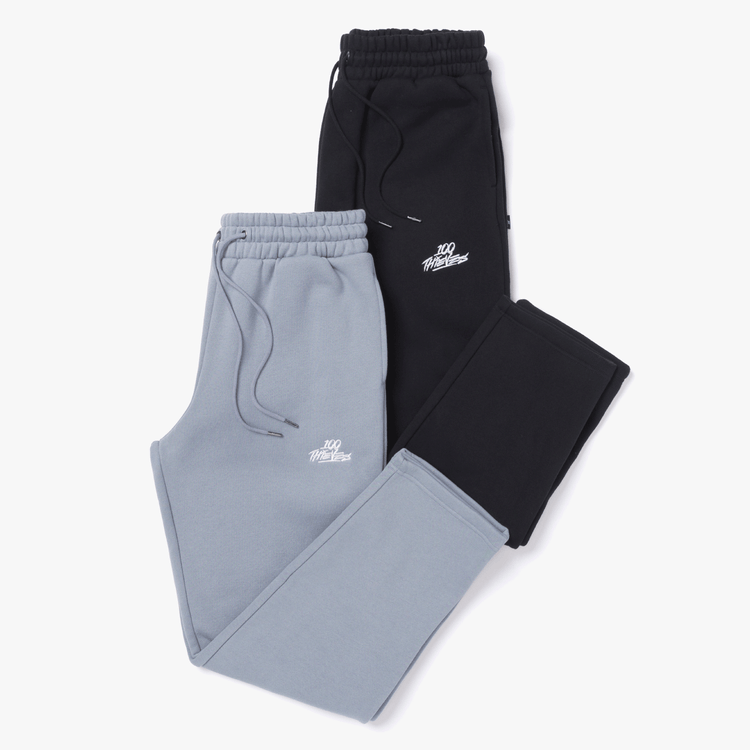Foundations FW'24 Open Leg Sweatpant - Black