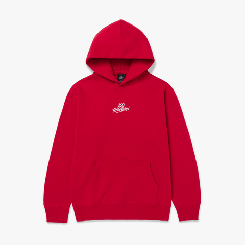 Front of Foundations FW'24 Hoodie - Red