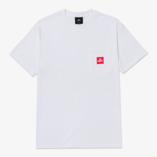 Foundations Squared Pocket T-Shirt - White