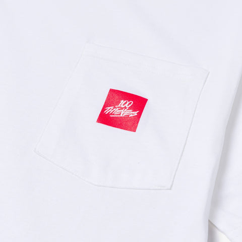 Foundations Squared Pocket T-Shirt - White