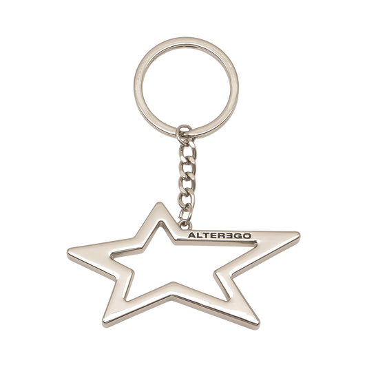 Alterego Star Metal Keychain