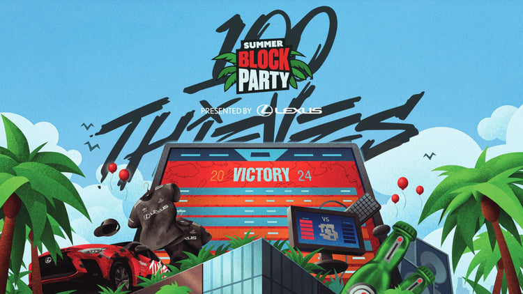 100 thieves summer block party