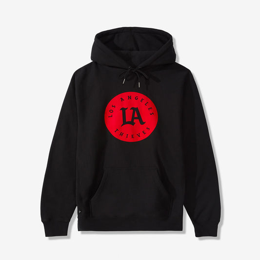 classic heavyweight fleece hoodie with LA Thieves logo on front