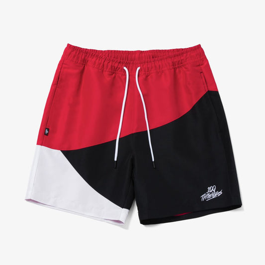 Track Shorts - Black/Red