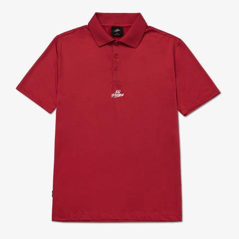 Birdie Short Sleeve Polo - Red
