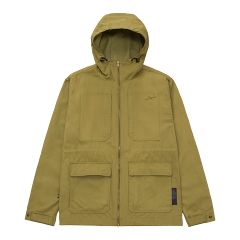 Waxed Jacket - Olive