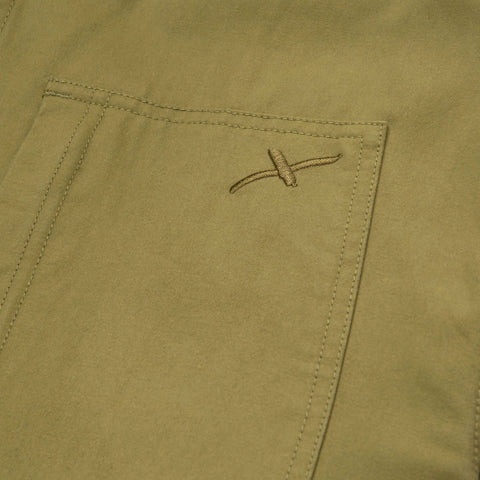 Waxed Jacket - Olive