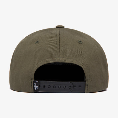FW'22 6 Panel Snapback - Moss